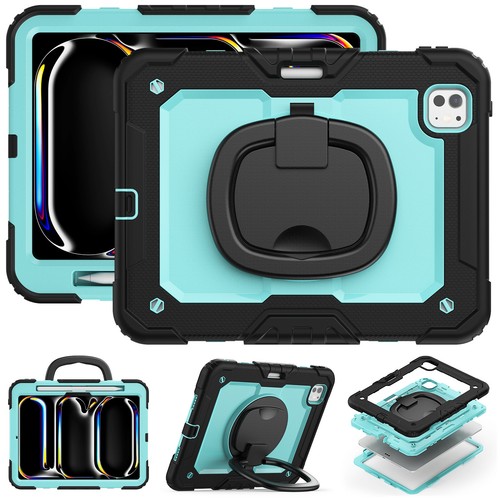 Para Apple iPad Pro M4/Air M3 11/13 en 2025 Niños Eva Rotación Anillo Soporte Estuche - Imagen 89 de 110