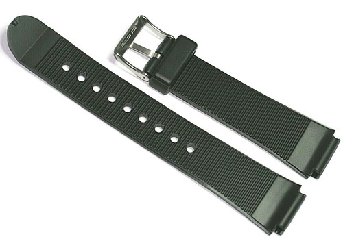 18mm resin watch strap fits casio F91 F105 & others + free strong fitting pins - Picture 4 of 8