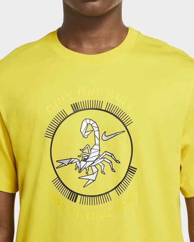 RARA Camiseta Nike FC XL Escorpio KO ""Solo una regla - Gana el primer gol"" NUEVA con etiquetas - Imagen 2 de 9
