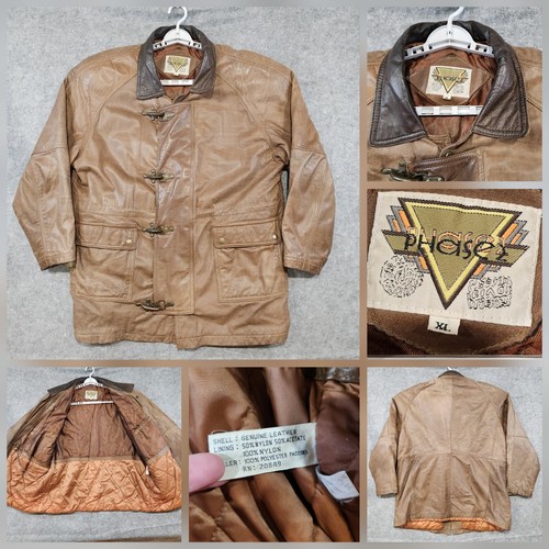 80s short real leather fireman jacket 80s short real leather fireman jacket