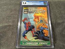 2003 MARVEL Comics AMAZING SPIDER-MAN #1 Wizard Ace Ed. - Acetate Cover  CGC 9.8