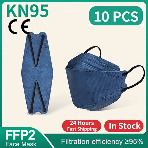 10/50PCS KF94 Protective 4Layer Face Mask BFE≥95% Adult Disposable KF94 Mask - Picture 9 of 12