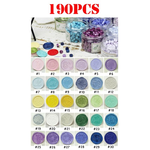 190pcs Wax Seal Beads Sealing Wax Beads for Stamp Seals Letter Sealing Invited - Picture 29 of 73