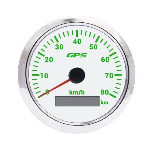 85mm Digital GPS Tacho Geschwindigkeitsmesser für Auto Boot LKW 0-80km/h - Picture 13 of 18