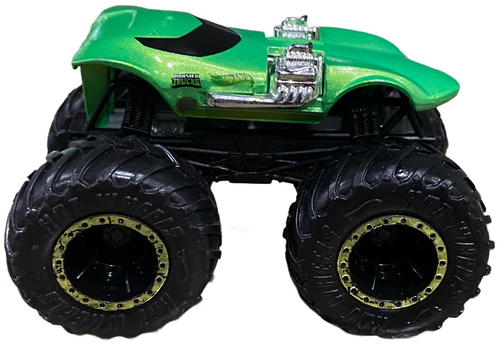 Lot of 2 Hot Wheels Monster Trucks Green Twin Mill  Monster Truck #68 - Picture 10 of 10