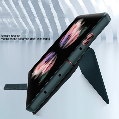 Für Samsung Z Fold 3 Leder Handy hülle Business Magnetische Split Schutz hülle - Zdjęcie 4 z 15