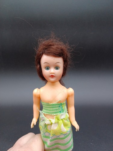 Dress Me Doll 1950's  Dress 7" Sleepy Eyes - Picture 4 of 4