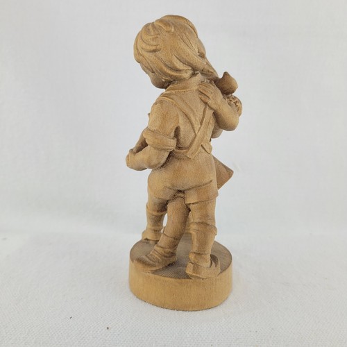 1980 Vintage Dancing Children Wood Robert Lang Oberammergau Passion Figurine - Picture 2 of 8