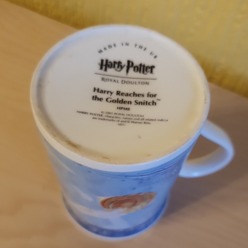 Royal Doulton Harry Potter erreicht nach dem goldenen Schnitterbecher 2001 Tasse HPM8 UK - Bild 5 von 5