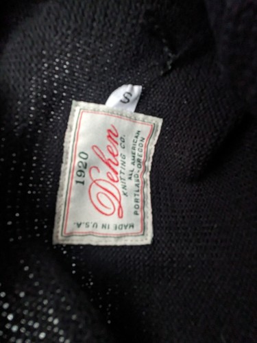 Dehen 1920 - Submariner Sweater Coat - Black - Small - New - Picture 7 of 9