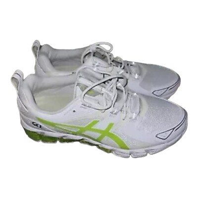 スニーカー ASICS Women Sneakers AS 1203A270 W 25411734 GREEN ASICS Gel Quantum 180 White Lime Green Ortholite Size 10 US