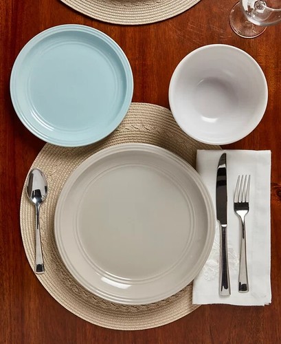 Tabletops Unlimited Farmhouse Multicolor 11 Pc. Dinnerware Set, Service for 4 - Picture 4 of 4