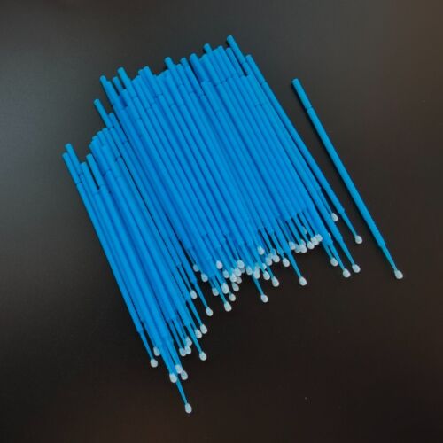 100 Pcs Dental Microbrush Disposable Bendable Applicators Tips Cleaning Sticks - Picture 4 of 5