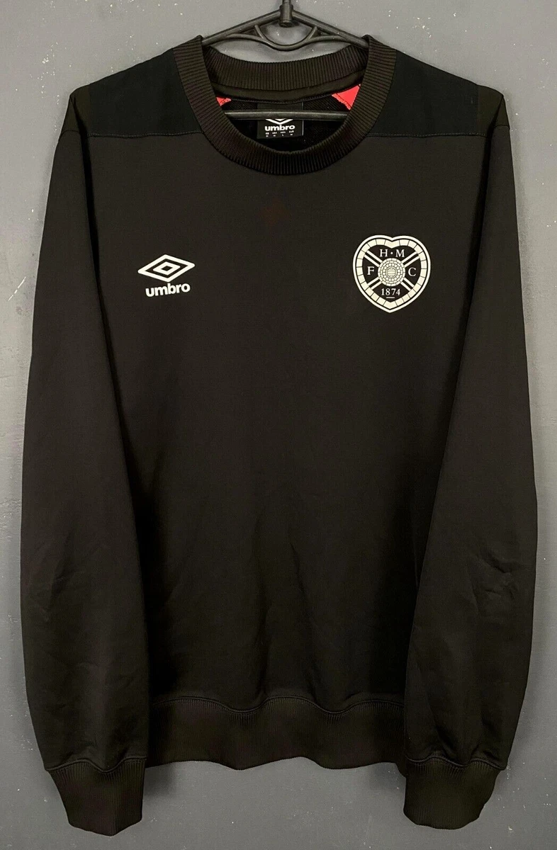Maillot D'entraînement Heart Of Midlothian (Hearts) 2009/2010, Umbro, Taille L, Blanc, état Moyen