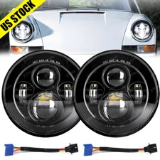 7inch LED Headlights Hi/Lo Sealed Beam For Porsche 911 912 914 924 928