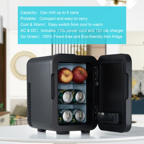 Car&Home Portable Fridge Dual-use Cool&Warm 10L ABS Aluminum Energy Efficient - Picture 5 of 9