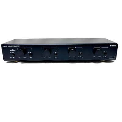 SIMA 4-Zone SPEAKER SELECTOR (SSW-L4EX)
