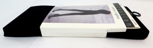 Medias para mujer talla S/M negras diseño lateral en V 4'10""-5'3"" y 110-140 lb - Imagen 4 de 4