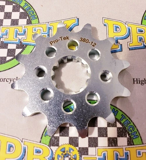 Piñón delantero Pro-tek Honda 520 paso 12T 13T 14T 2014-2022 CB300F CBR300R NUEVO Foto 2 de 4
