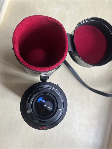 Quantaray 85-210mm f/3.8 Manual Focus Auto Zoom Lens Macro for Canon w Case - Picture 5 of 7