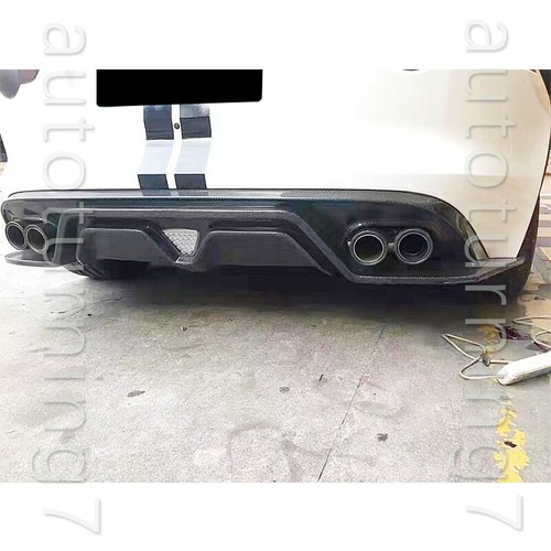 For Jaguar F-TYPE 2-Door 2013-2019 REAL CARBON Rear Bumper Diffuser Lip Spoiler - Picture 7 of 13