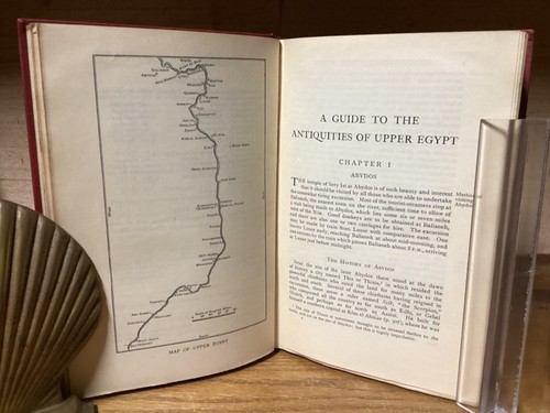 1910 A Guide To The Antiquities Of Upper Egypt - With Luxor Inscription - Picture 9 of 12