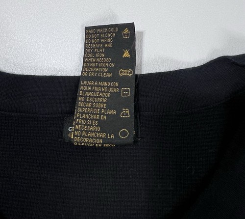 Grace Elements Cardigan Shacket Donna XXL Nero Bottoni Polsini Manica 3/4 - Foto 6 di 7