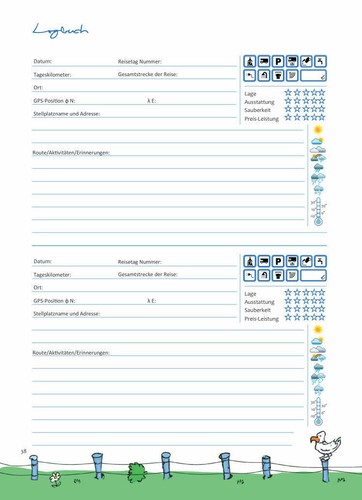 Das große Camper´s Log - Camping-Tagebuch und Ratgeber zum JUBILÄUMSANGEBOT - Bild 3 von 9