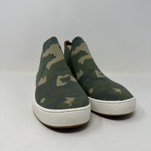 Tenis LL Bean para mujer talla 9 Eco Bay tejido Chelsea musgo profundo camuflaje cómodos nuevas - Imagen 2 de 14