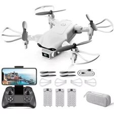 3 Battery Drones Quadcopter 4K Drone X Pro 4KHD Dual Camera WiFi FPV Foldable RC