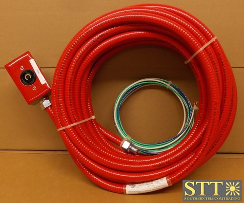 L5-30R1-62 IRONBOX L5-30R PDU WHIPS, 30A, 125V, 3-WIRE UNDERFLOOR CABLES 62' NEW - Picture 2 of 2