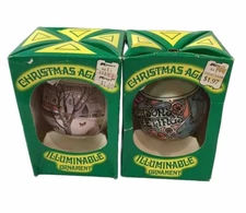 Vintage Christmas Again Illuminable Ornaments Creative Technically Inc. 