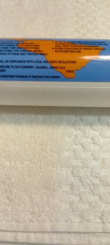 Omnipure In-line Chlorine Taste and Odor filter CL10RO T-33 - Picture 8 of 11