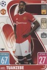 2021-22 Topps Match Attax UCL Axel Tuanzebe #34