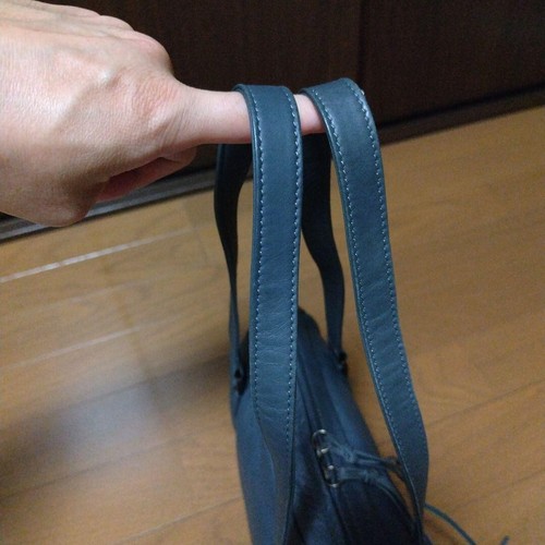 Bolso TSUMORI CHISATO Mini Boston Cuero Gris De Colección De Japón Usado Envío Gratis - Imagen 4 de 7