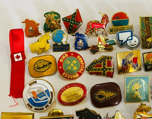 Badge Pin Collection Lot Rare Vintage Bulk #2 - Picture 5 of 5