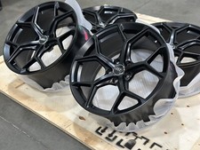 New Set Of 4 Rims 19 Matte Black Wheels Fits Audi A7 And S7 Sedans