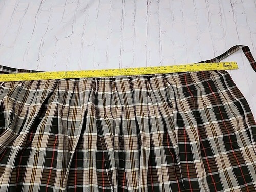 Vtg Bobbie Brooks Plaid Wrap Skirt USA Made Womens Sm/med - Picture 6 of 9