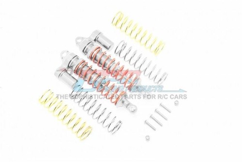 GPM RUS4102R/L REAR L-SHAPE PIGGY SHOCKS 87MM FOR TRAXXAS 1/10 SLASH RUSTLER 4X4 - Picture 7 of 10