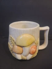 Vintage Merry Mushroom Mug Signed