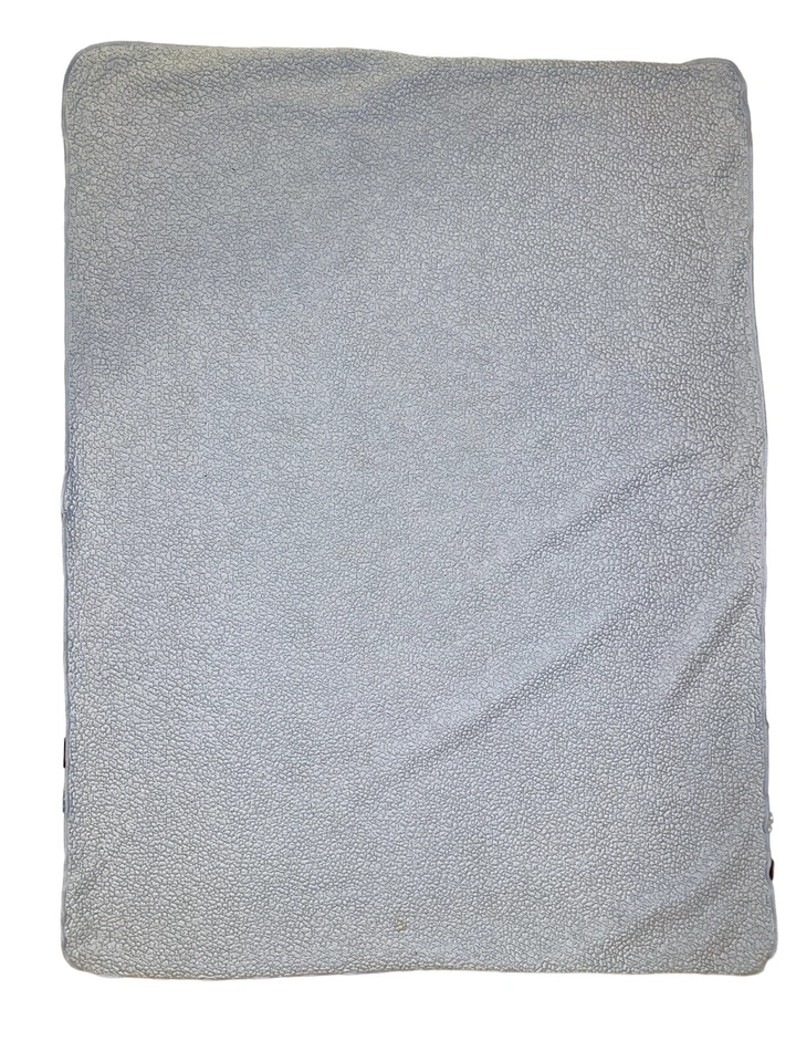 Manta Baby Boom Felpa Colorida Lunares Círculos Azul Sherpa Espalda Foto 3 de 4