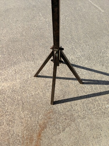 TALL DESIGN BIRD feeder table antique brown cottage provincial 128cm high NEW - Picture 6 of 7