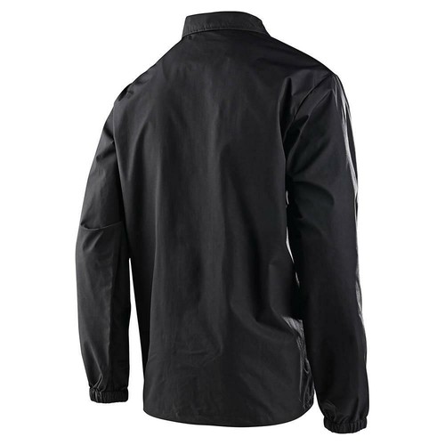 Abrigo Impermeable Troy Lee Designs PISTONBONE Rompevientos Chaqueta Negra MX - Imagen 2 de 2