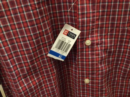 Men’s Brand New With Tag’s Chaps Long Sleeve Button Down Shirt. Size XL - Picture 4 of 7