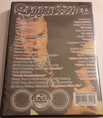 REGGAETON 2 with Don Omar Music Video on DVD / New - Picture 10 of 14