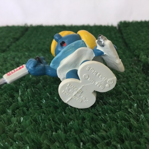 Smurfs Nurse Smurfette 20139 Vintage 1981 Toy Figure Schleich Peyo - Picture 6 of 6