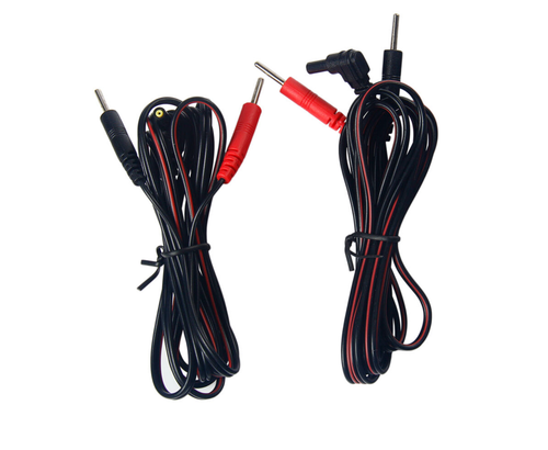 tens machine 2 pin Lead Wire/Cable 2 included with 2.35mm round input plug.uk - Picture 3 of 3