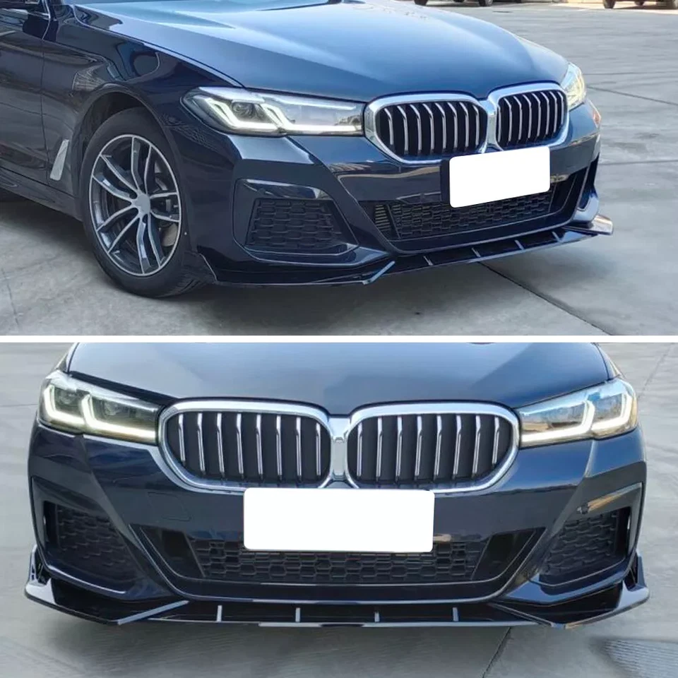 Глянцевая закраина переднего бампера для BMW G30 LCI 530i 540i M550i M Sport 2021-23 GT - Изображение 2 из 4