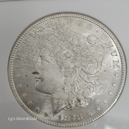 1878-S 1 $ MORGAN SILVER DOLLAR SAN FRANCISCO MINT NGC MS64 - Bild 4 von 4