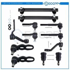 12pcs Front Tie Rod Ends Ball Joints For Lincoln Town Car Marquis Crown Victoria